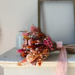 Pack Mariage – Bouquet + Boutonnière “Terracotta Passion”