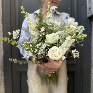 Bouquet blanc et vert