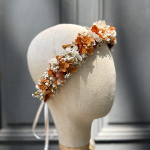 Couronne de tête orange