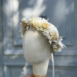 Couronne élégance ivoire