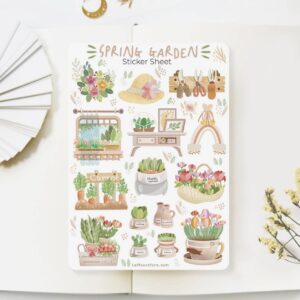Stickers Spring Garden